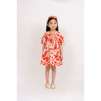 Tia Cibani Hibiscus Mix Fantasia Dress