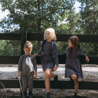 L by Ladida Slate Blue Ribbed Tee