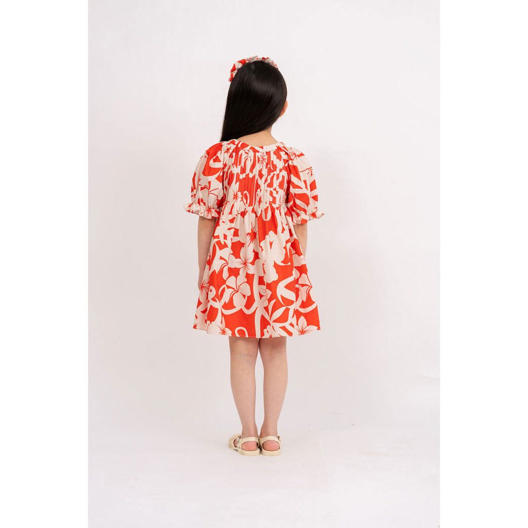 Tia Cibani Hibiscus Mix Fantasia Dress