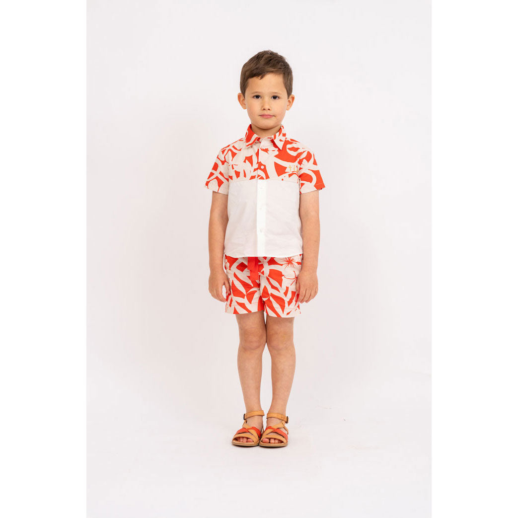 Tia Cibani Peal Mix Combo Shirt