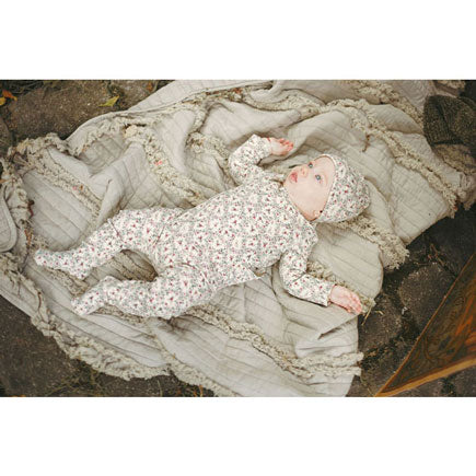 Ladida Layette Circle Floral Romper