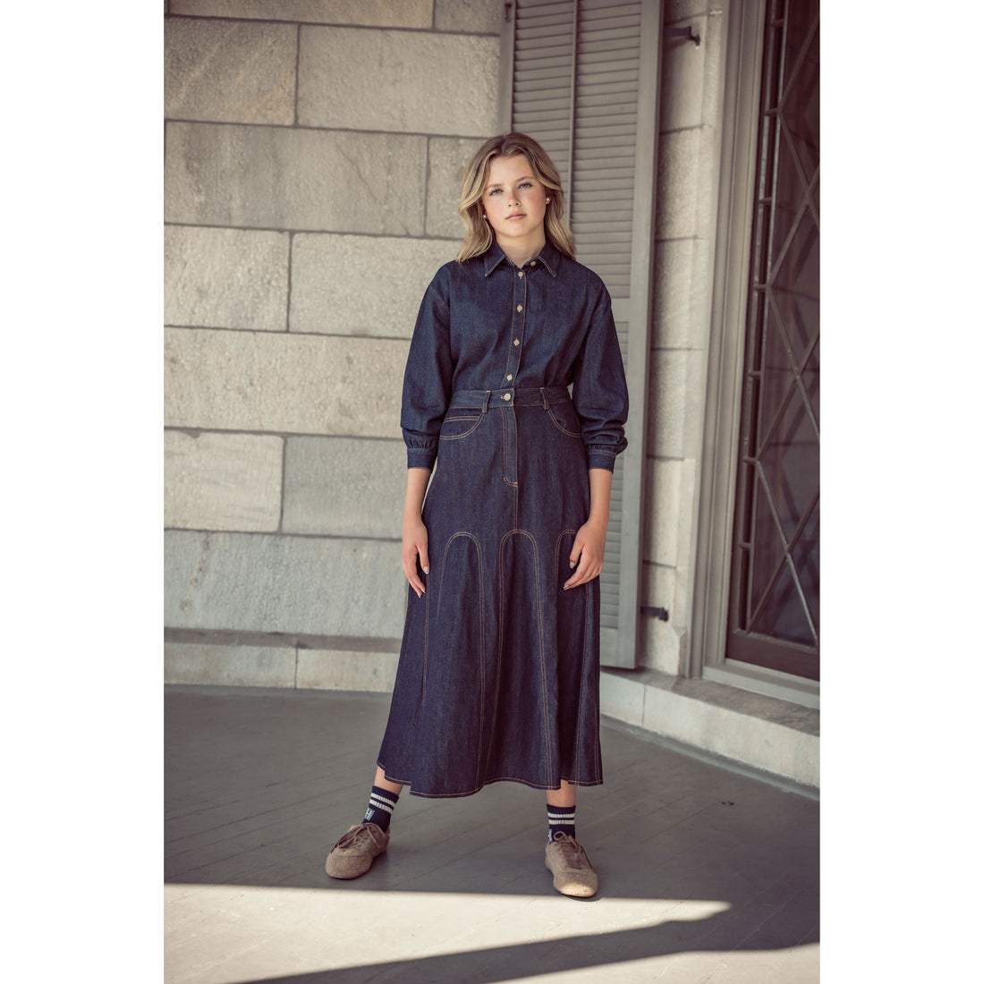 Coco Blanc Denim Shirt