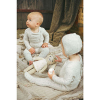 Ladida Layette Teal Liana Romper + Bonnet + Blanket