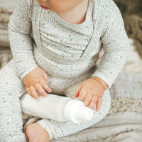 Ladida Layette Teal Liana Suspender Set