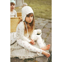 Ladida Layette Pink Watercolor Pajama Set
