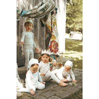 Ladida Layette Rose Demask Romper