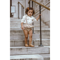 Coco Blanc Cream Ruffle Bloomer