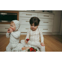 Ladida Layette Vintage Blue Romper