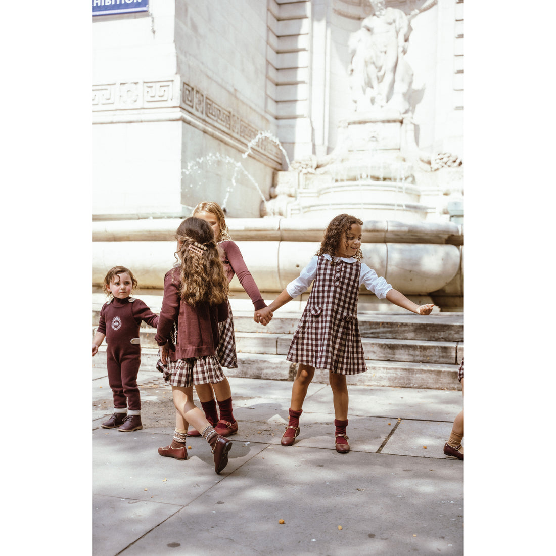 Coco Blanc Burgundy Long Knit Romper