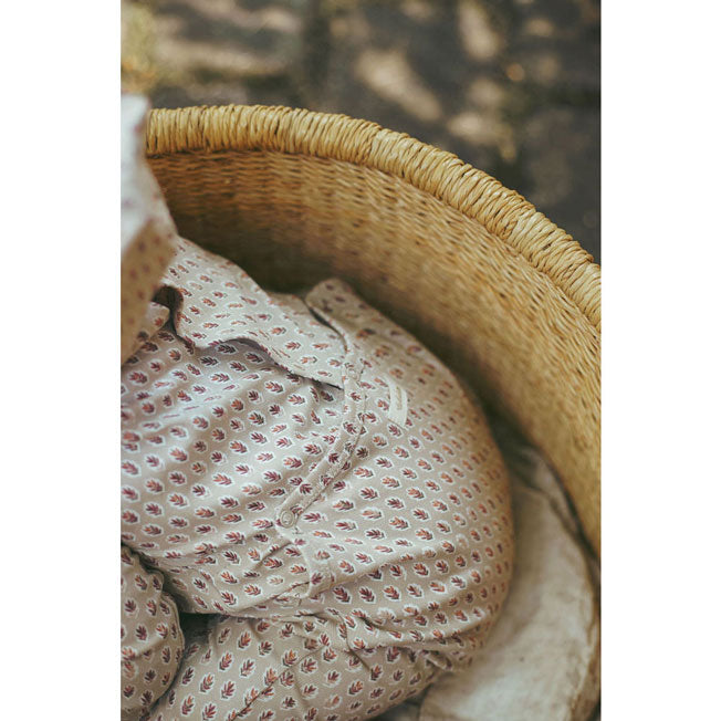 Ladida Layette Wheat Pattern Romper + Hat + Blanket