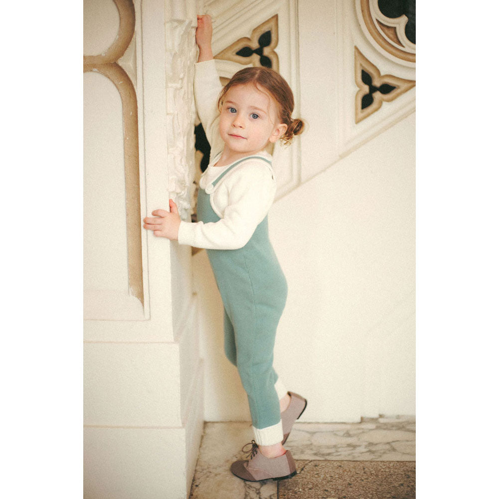 Coco blanc Long Knit Romper Sage Coco blanc Long Knit Romper Sage