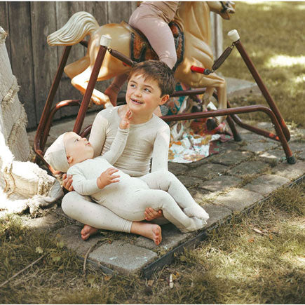 Ladida Layette Sand Star Romper + Hat