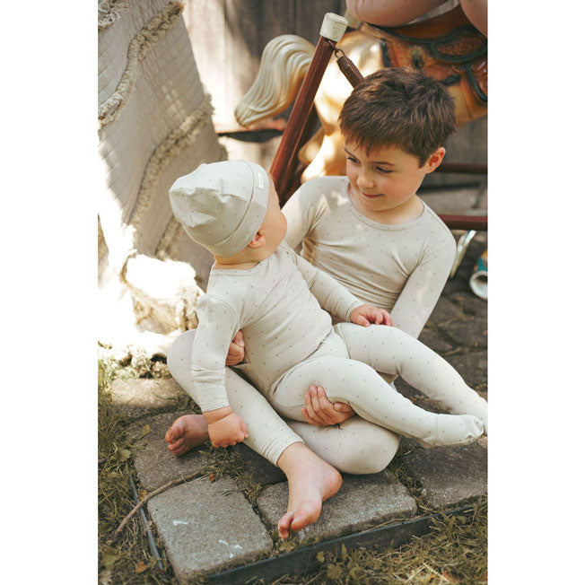 Ladida Layette Sand Star Pajama Set