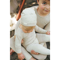 Ladida Layette Sand Star Romper + Hat