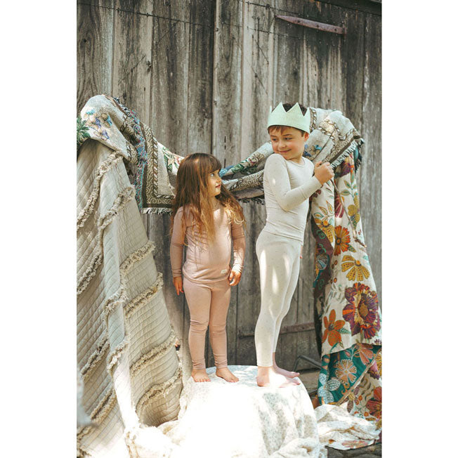 Ladida Layette Pink Heart Pajama Set