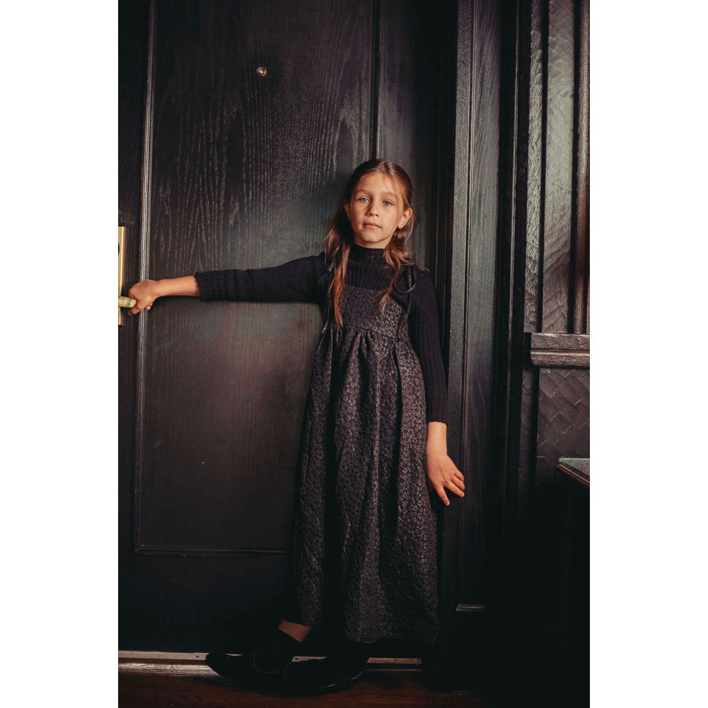 Coco Blanc Black Maxi Jumper Robe