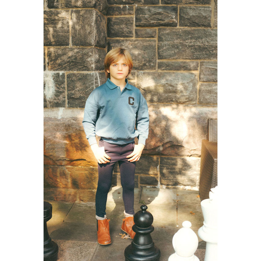 Coco Blanc Blue Boys Polo