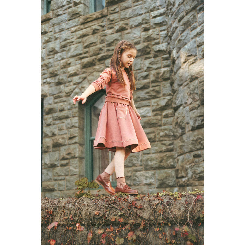 Coco Blanc Mulberry Pocket Skirt
