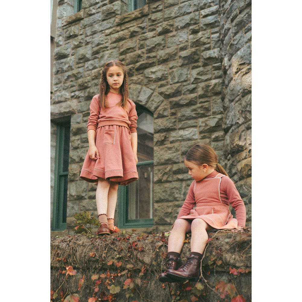 Coco Blanc Mulberry Suspendar Jumper