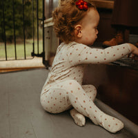 Ladida Layette Red Berry Footies