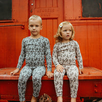 Ladida Layette Blue Clover Pajamas