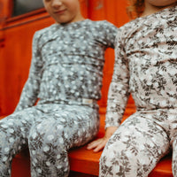 Ladida Layette Blue Clover Pajamas