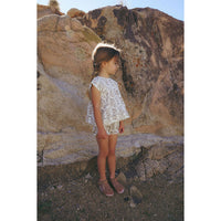 Coco Blanc Floral Bloomer Set