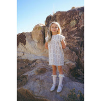 Coco Blanc Floral Short Sleeve Dress