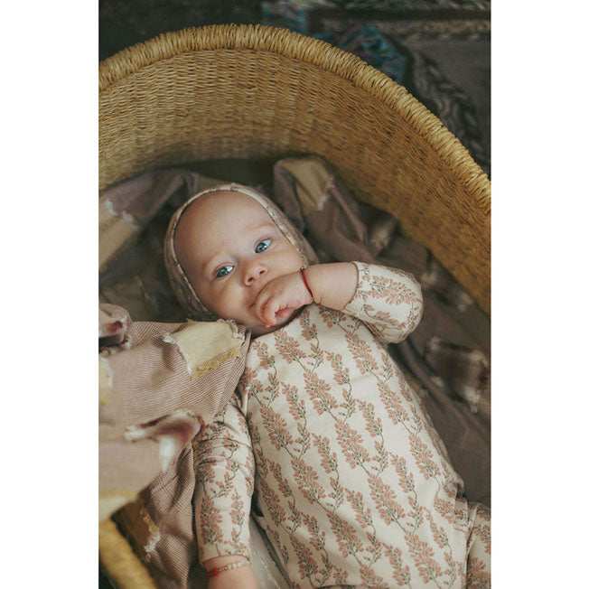 Ladida Layette Pink Wisteria Romper
