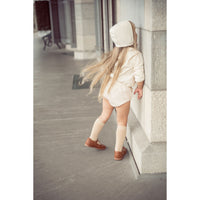 Coco Blanc Cream Square Neck Bloomer Set