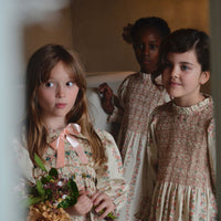 Bonjour Flower Print Handsmock Dress