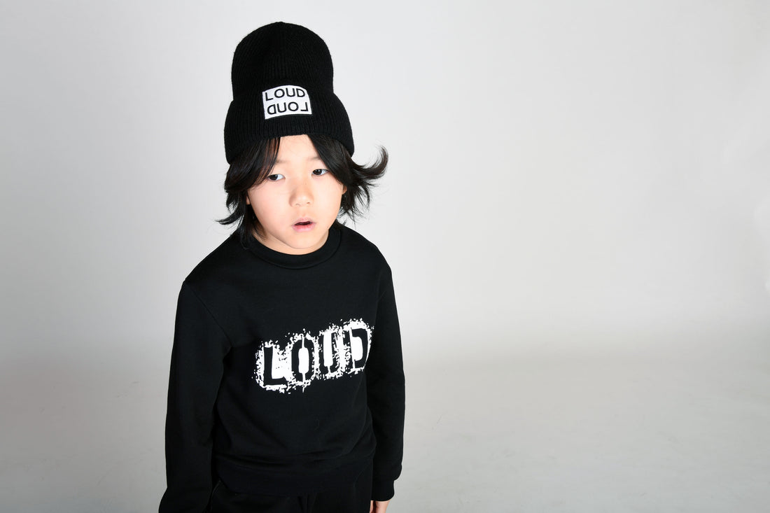 Loud Black Rays Sweatshirt