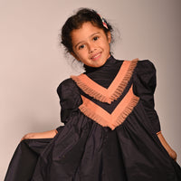Tia Cibani Twilight Holly 3/4 Sleeve Maxi Dress