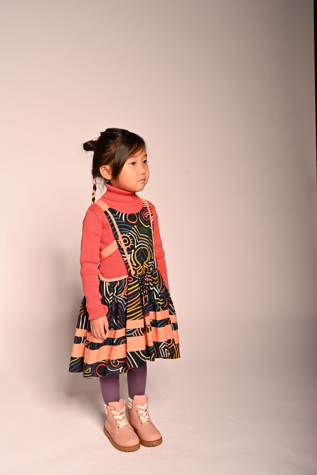 Tia Cibani Rainbow Ivy Jalisco Apron Frock