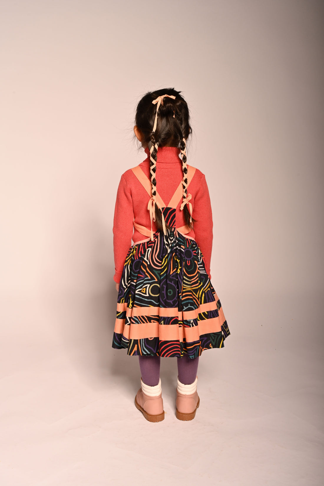 Tia Cibani Rainbow Ivy Jalisco Apron Frock