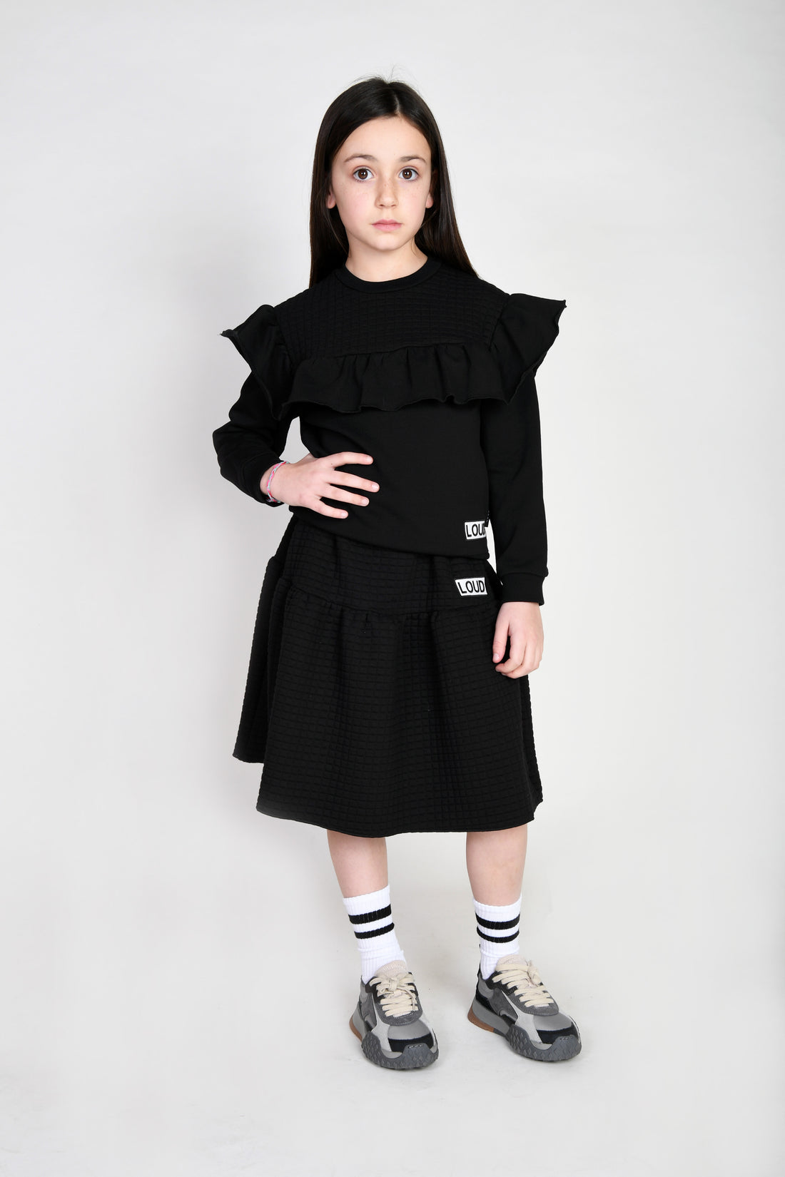 Loud Black Rest Skirt