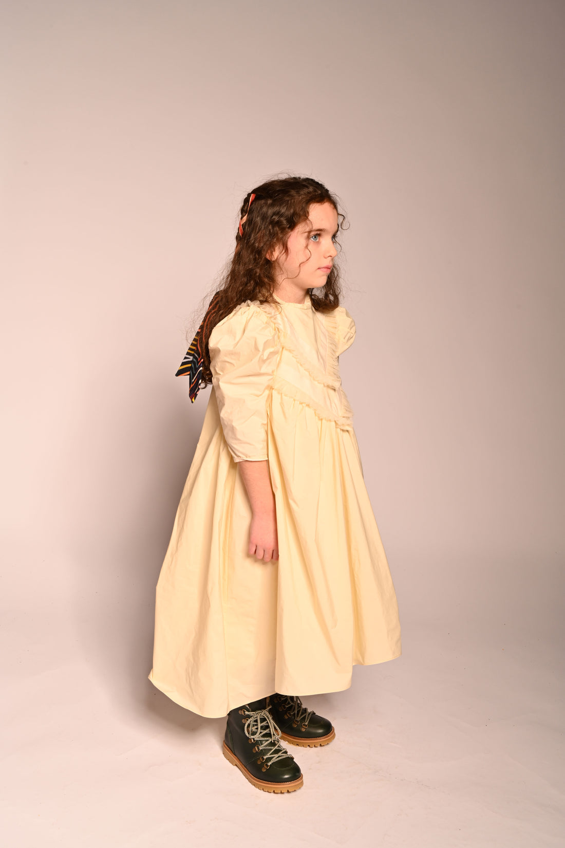 Tia Cibani Opal Holly 3/4 Sleeve Maxi Dress