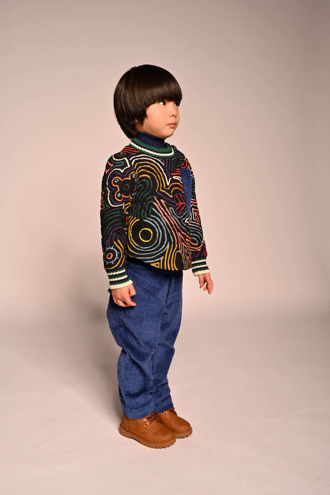 Tia Cibani Rainbow Mountain Peaks  Sweatshirt