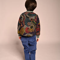 Tia Cibani Rainbow Mountain Peaks  Sweatshirt