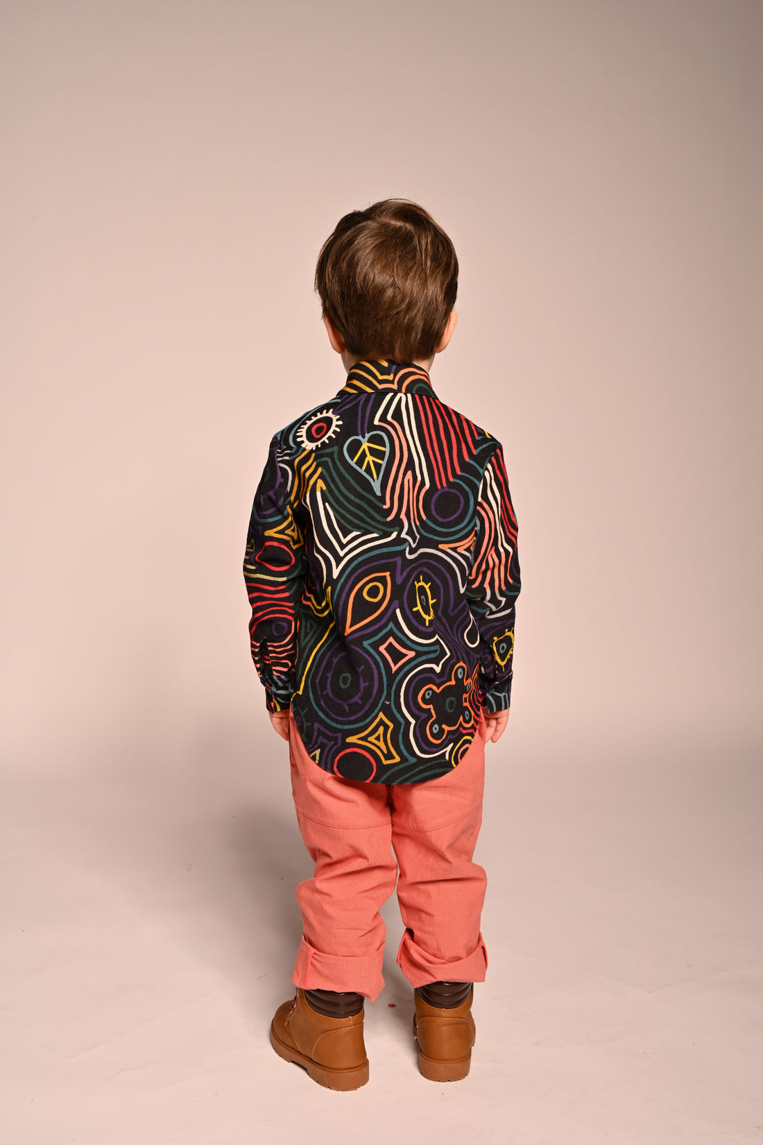 Tia Cibani Rainbow Amadi Multi Snap Shirt