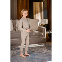 Coco Blanc Taupe Grandpa Pajamas