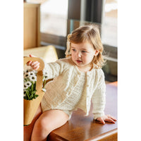 Coco Blanc Cream Crochet Cardigan