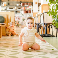 Coco Blanc Cream Overalls