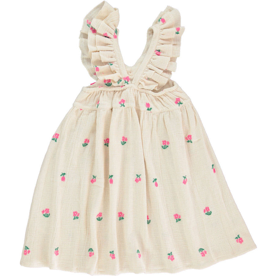 Bebe Organic Daisy Patchwork Daisy Dress