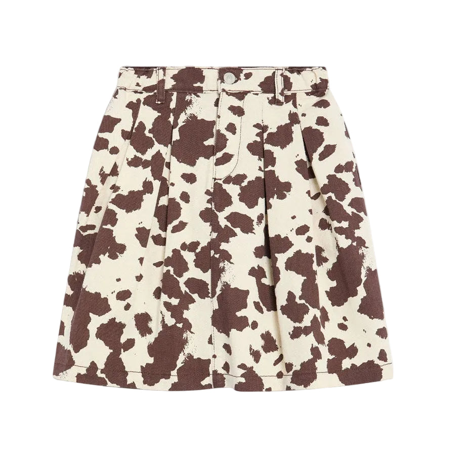 The New Society Cow Print Dakota Special Skirt