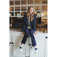 Designers Remix Cream Stripes Stacy Longsleeve Tshirt