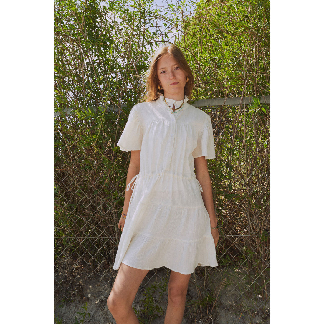Designers Remix Cream Lucy Layer Dress – Ladida