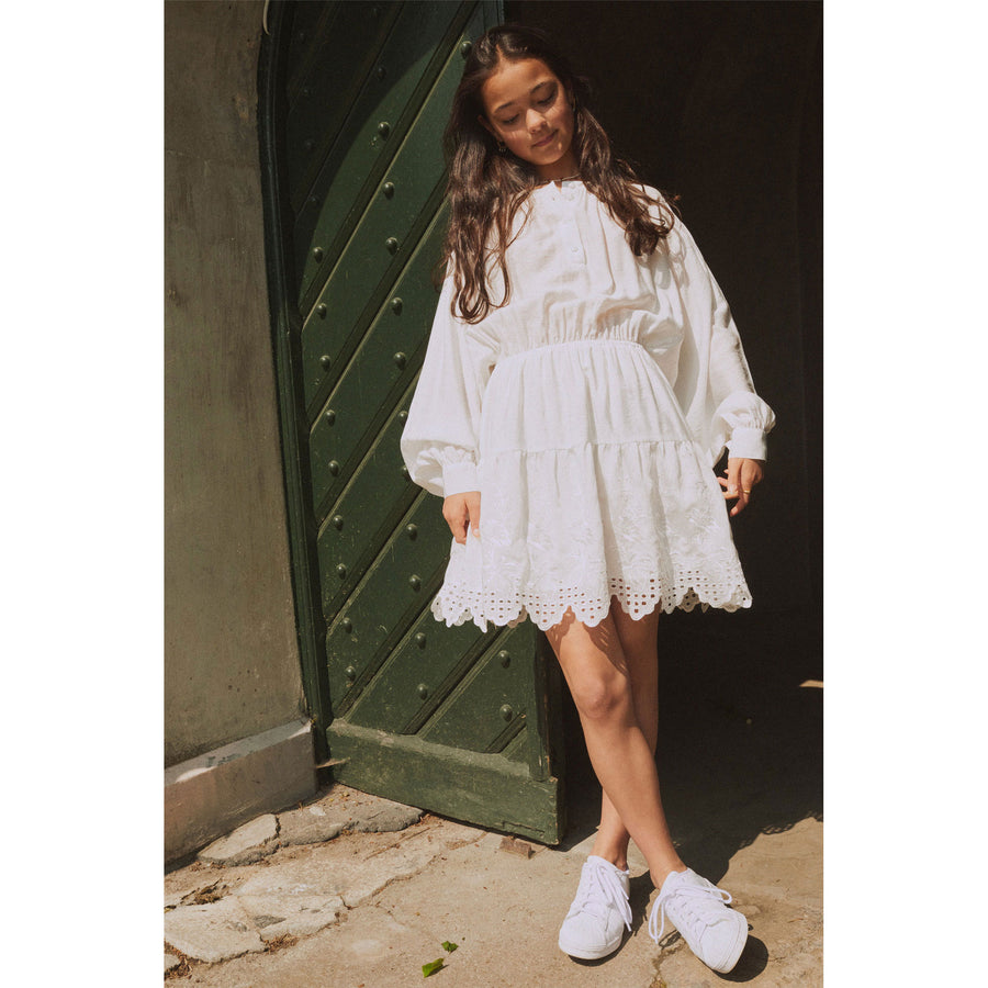 Designers Remix Cream Vera Brodie Short Dress