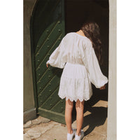 Designers Remix Cream Vera Brodie Short Dress