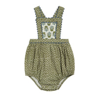 Little Cotton Clothes Hawthorn Floral Dhalia Romper